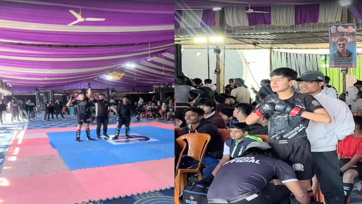 Abhiyudaya won the gold medal in the national mixed martial arts competition