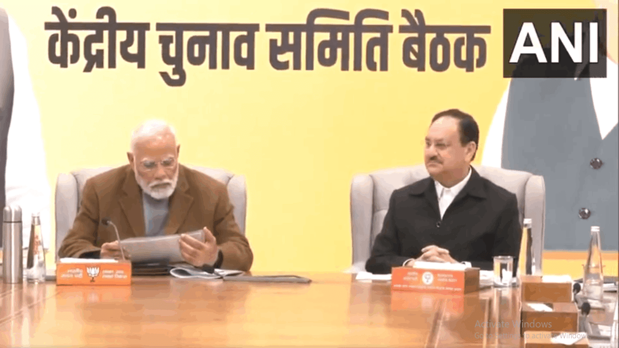 Delhi Election 2025 Live Manoj Tiwari Arvind Kejriwal Aap Bjp Congress Delhi Election Notification News
