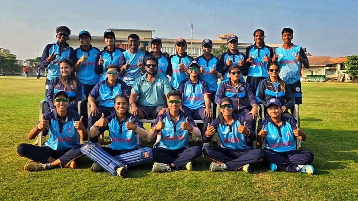 Hyderabad wins the Womens Under-23 T20 Trophy match defeats Bihar by 55 runs