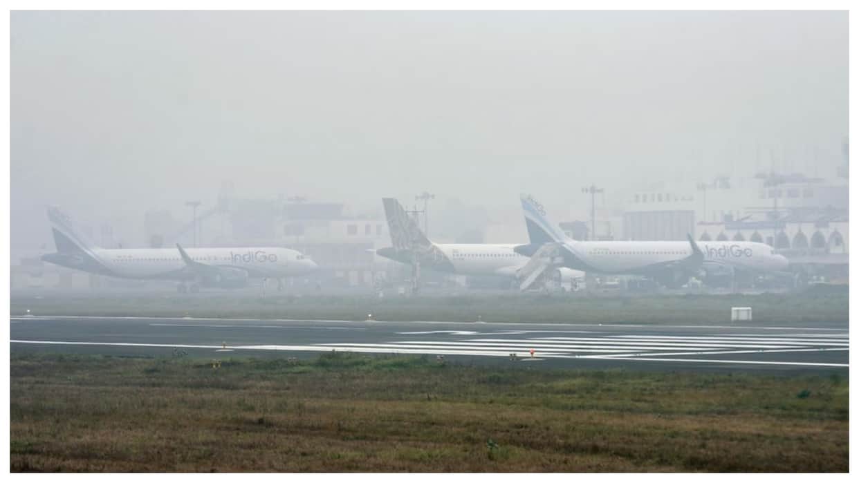 Chandigarh Delhi flight Passenger breaks inner pane of aircraft window