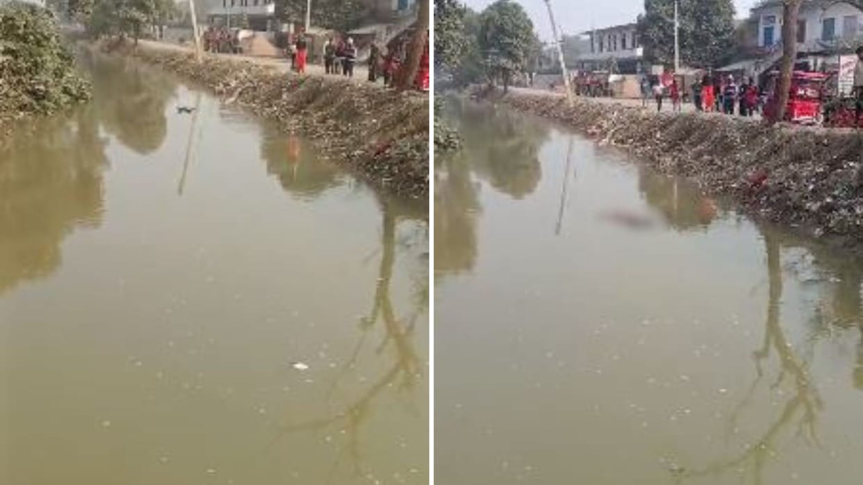 dead body young man found in canal face mutilated forensic team identifying him