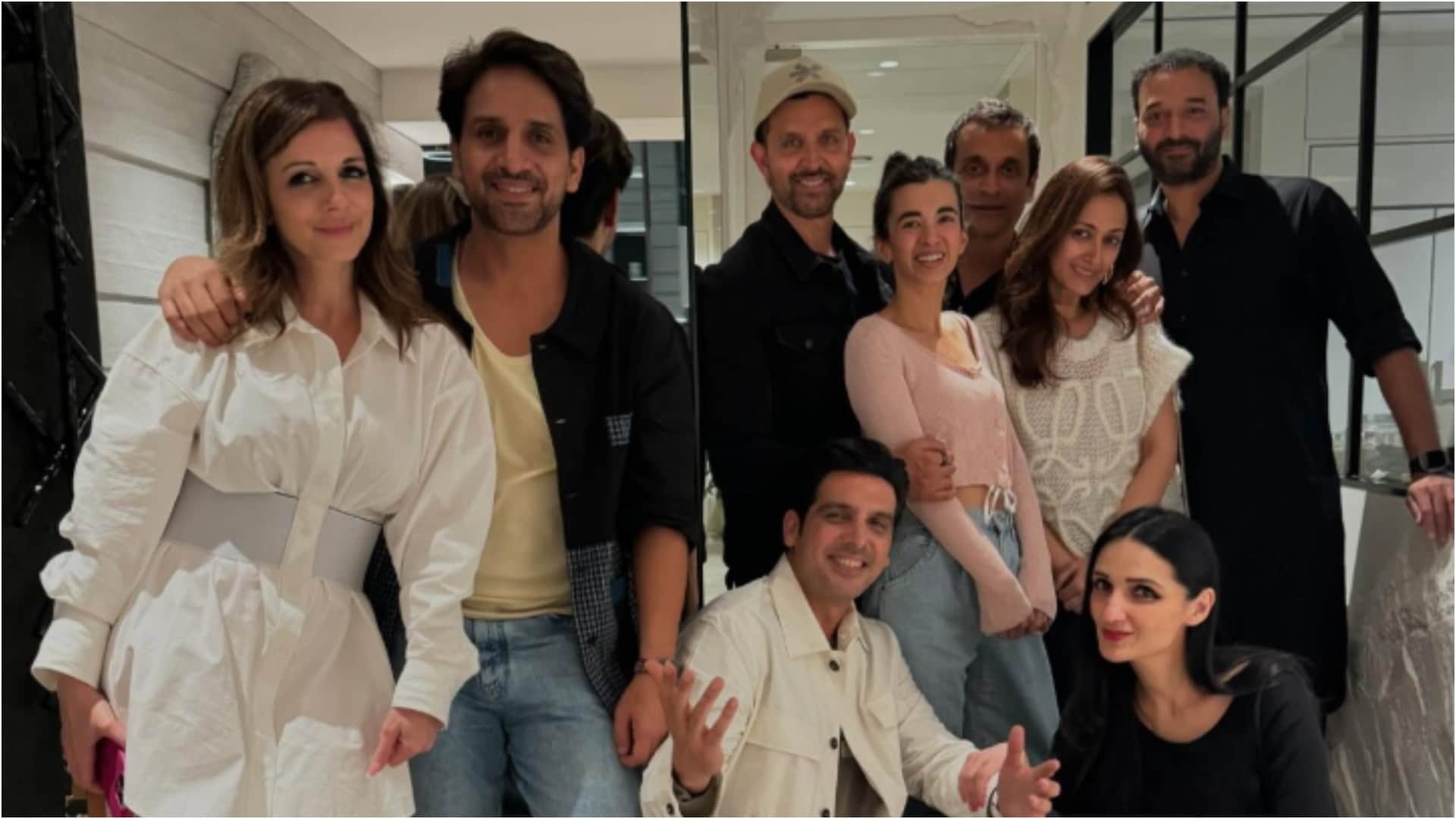 Ex wife Sussanne Khan extends wishes on Hrithik Roshan Birthday says best of your personality starts now