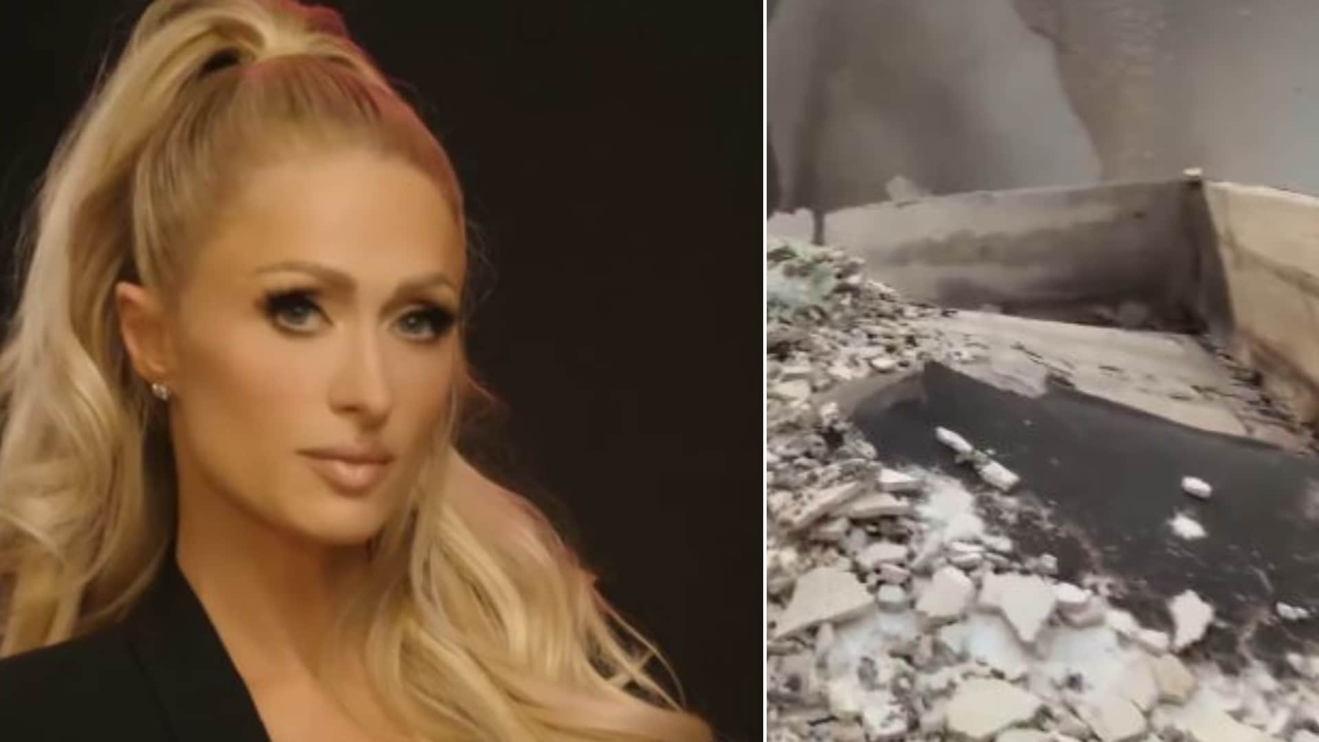 Paris Hilton after her Malibu home to ashes in los angeles wildfires say my heart shattered in million pieces