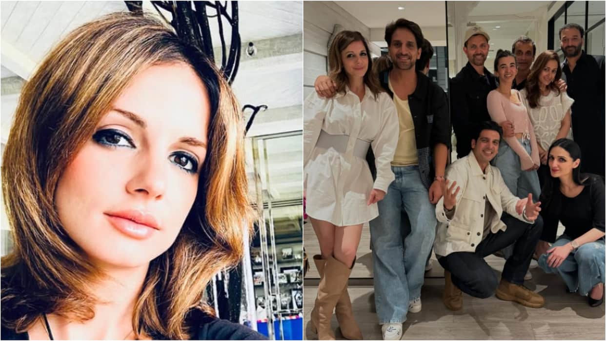 Ex wife Sussanne Khan extends wishes on Hrithik Roshan Birthday says best of your personality starts now