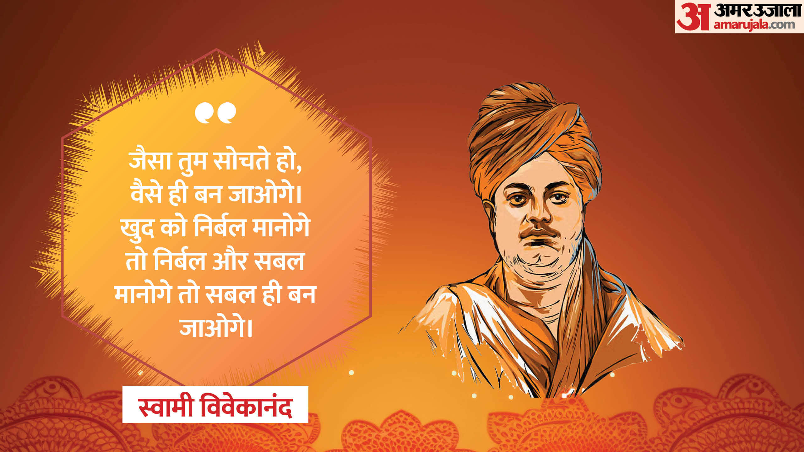 National Youth Day Swami Vivekananda Quotes and Poem on Yuva Diwas in Hindi