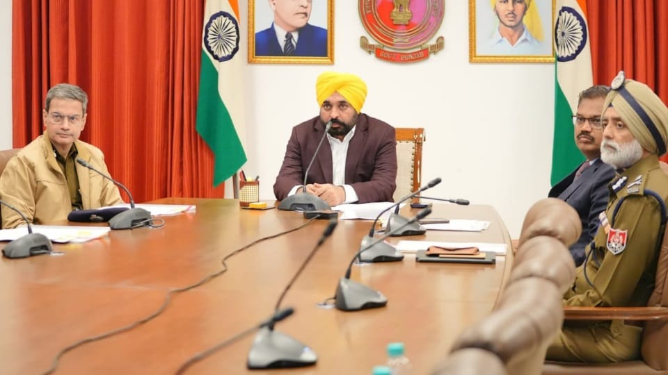 CM Bhagwant Mann attended Home Minister Amit Shah meeting on drug trafficking