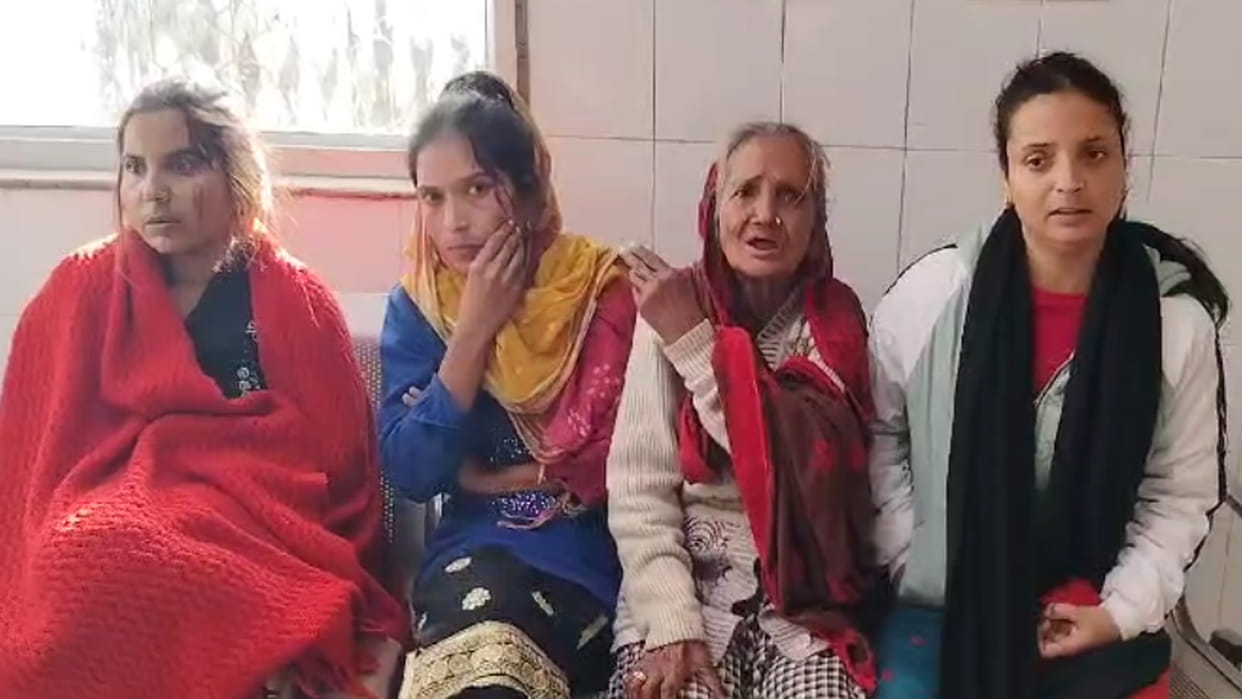 Neighbors beat up an old woman and her daughters in a dispute over a goat