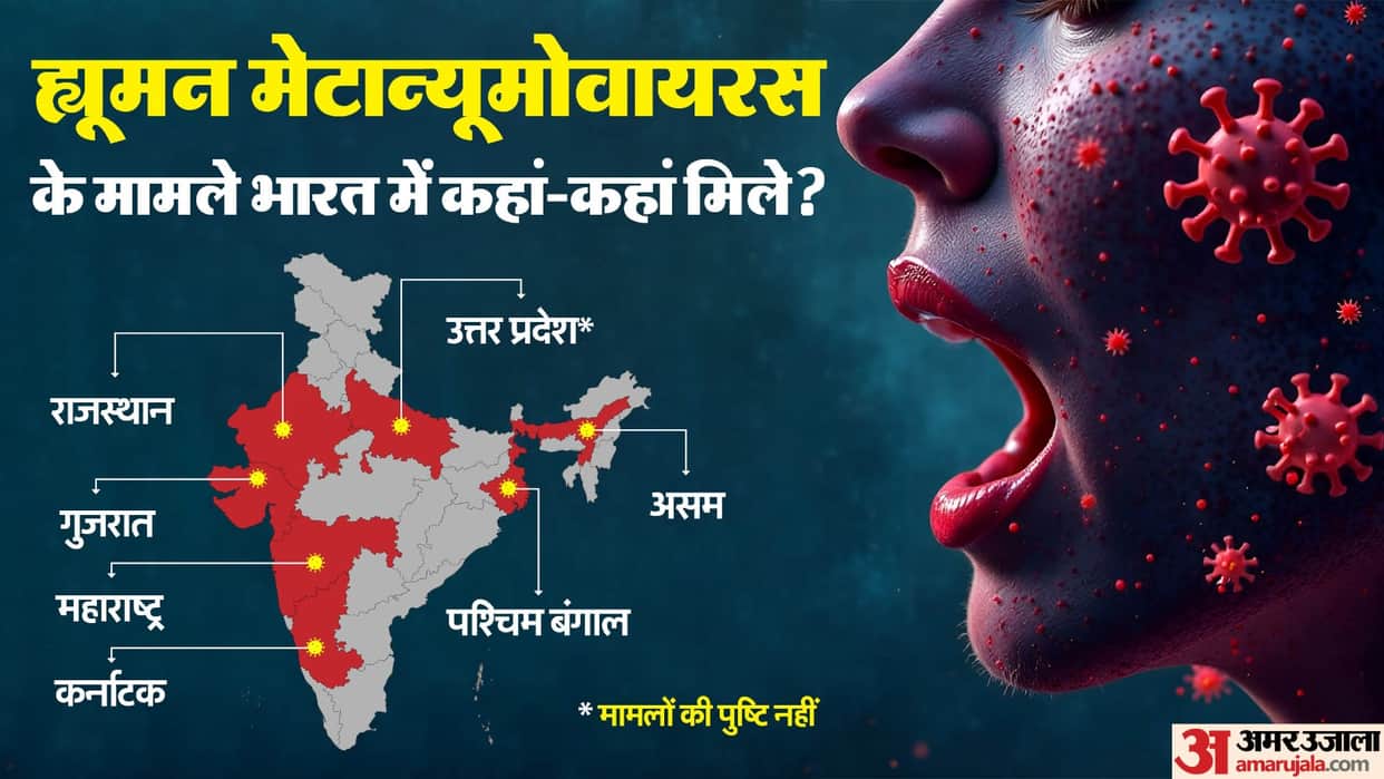 Human Metapneumovirus HMPV Virus from Gujarat to Uttar Pradesh know status of infections in states details new