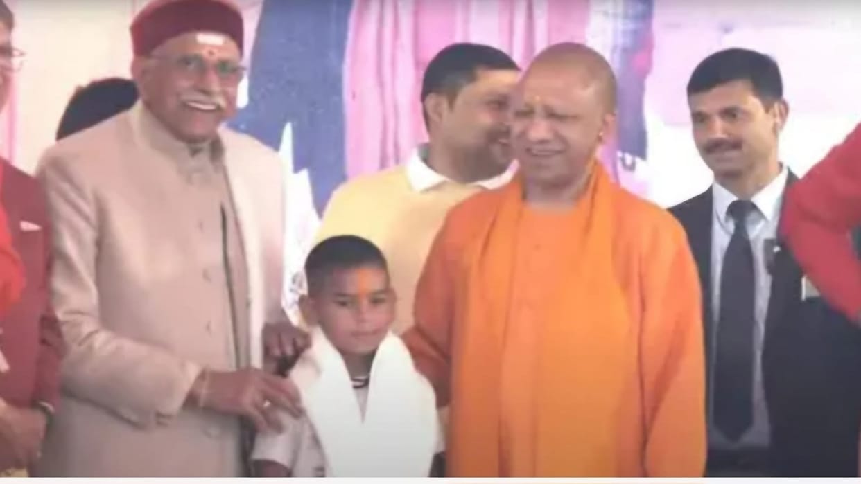 Punjab: 6-year-old boy from Abohar ran to Ayodhya to see Ram Lalla, CM Yogi honoured him
