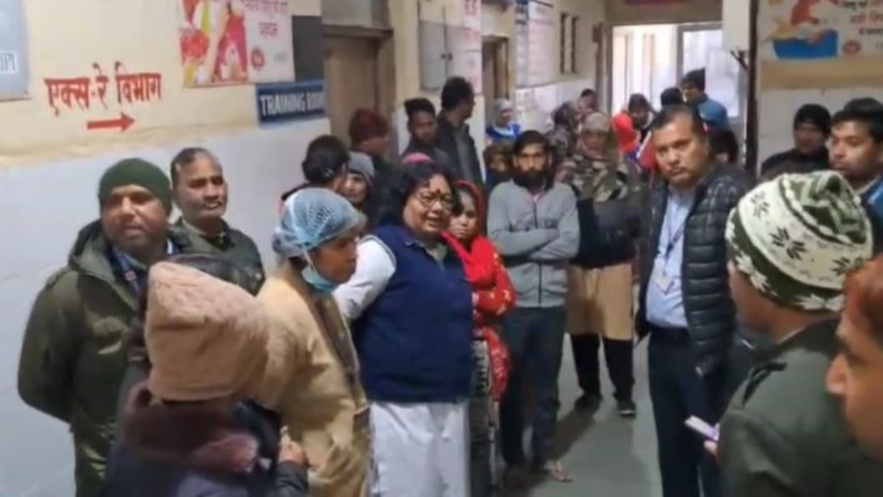 Alwar News: Woman arrested for assaulting ANM in hospital, Threatens Kanhaiyalal murder case like incident
