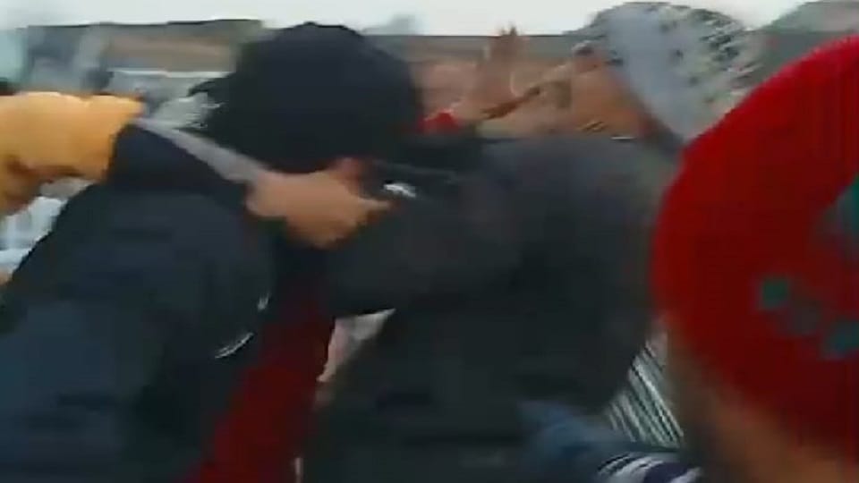 People got angry when electricity connection was cut beaten departmental team