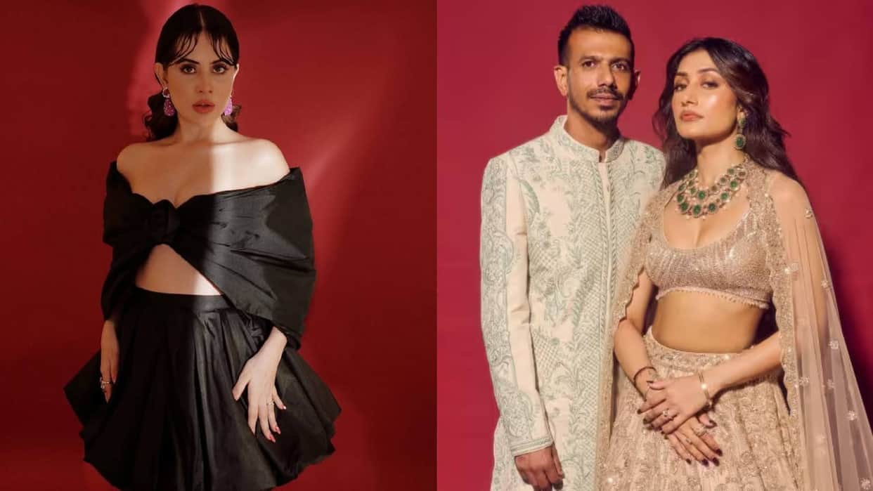 Uorfi Javed reacted to divorce reports of Yuzvendra Chahal Dhanashree Verma and slammed users