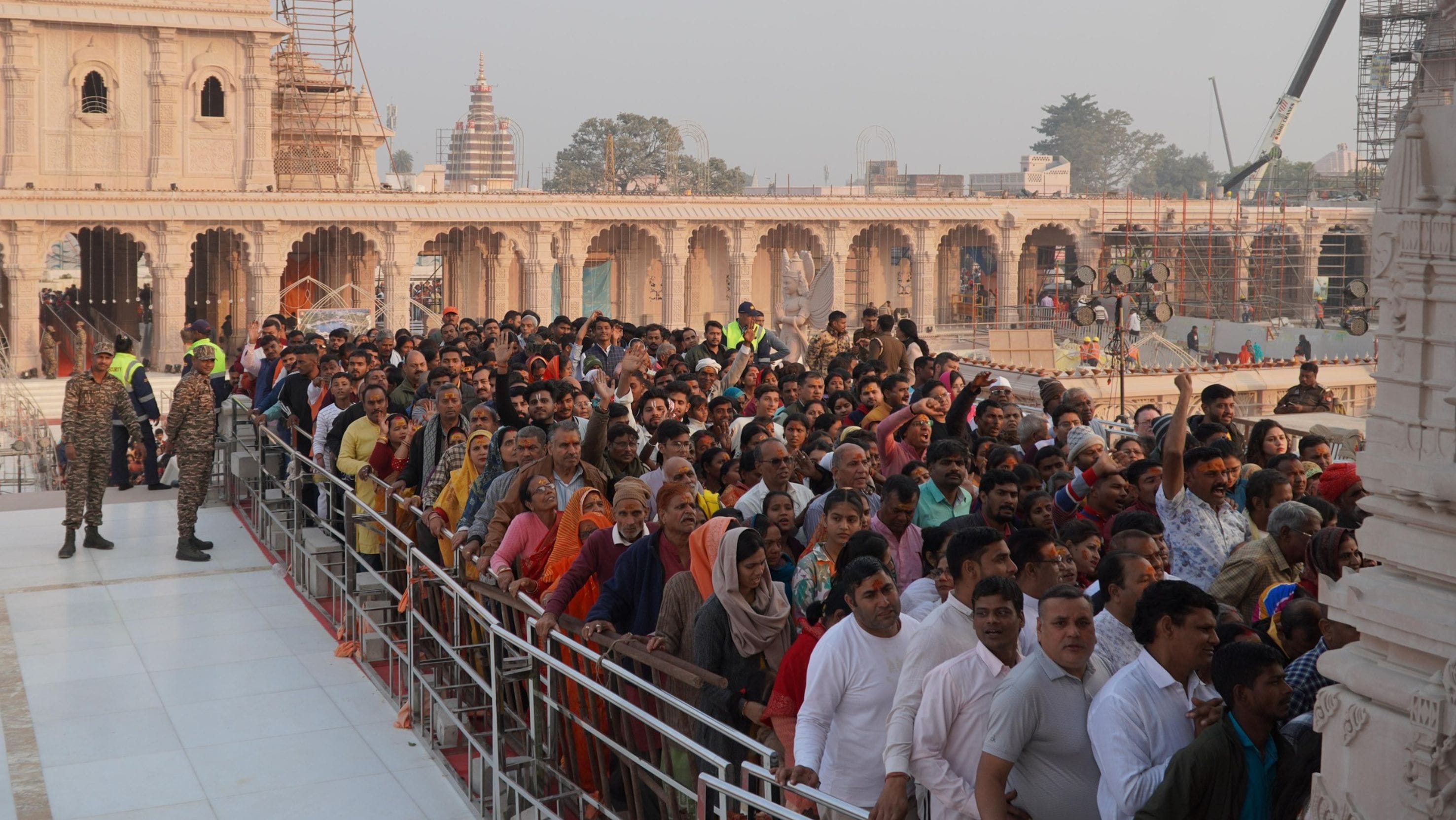 Pics of Pratishtha Dwadashi celebration in Ayodhya.