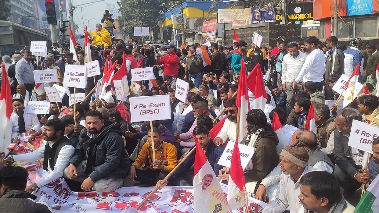 BPSC Protest: Pappu Yadav's supporters created ruckus in Patna, shops closed, road jammed, Bihar