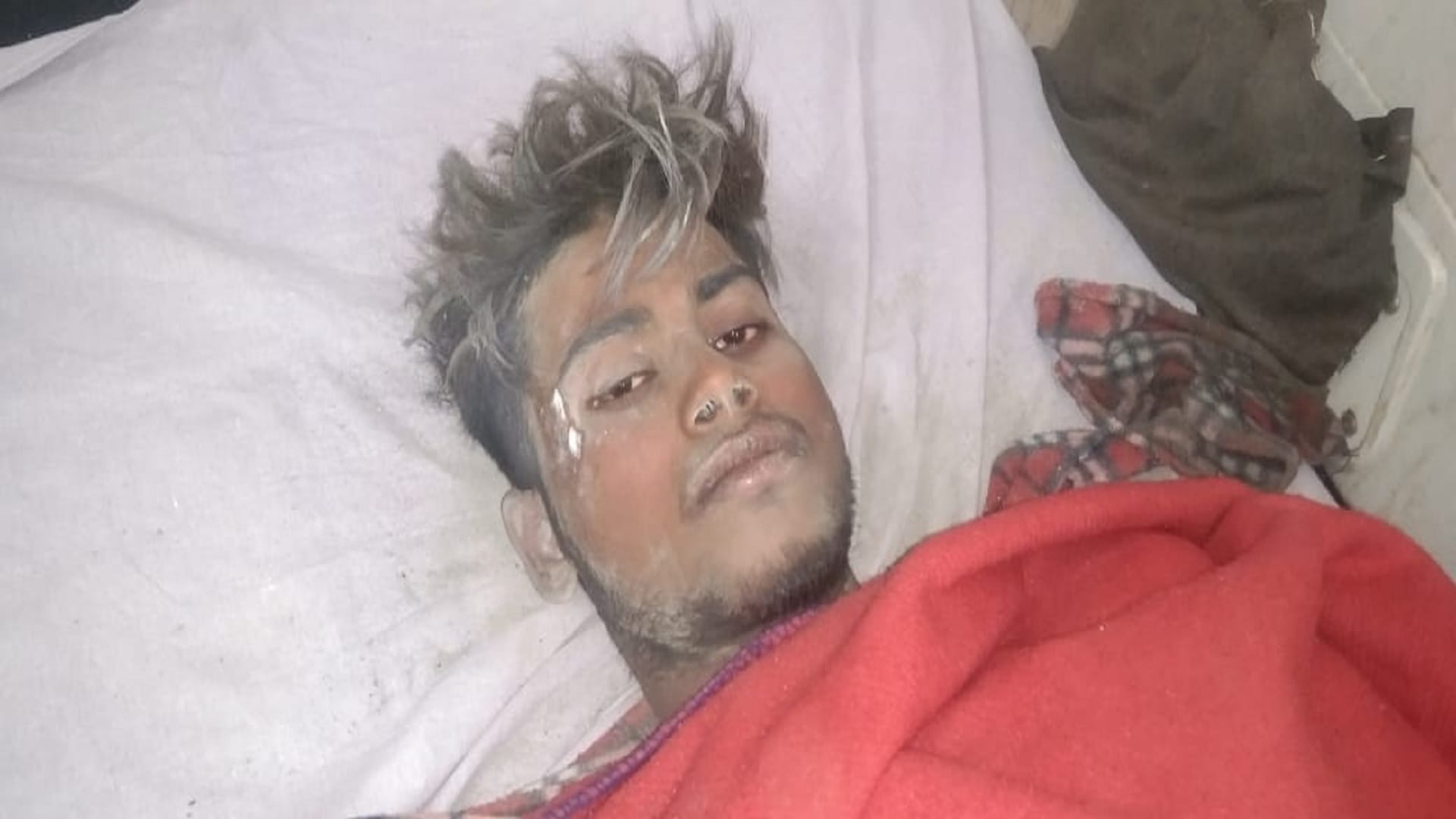 kannauj railway station accident workers were running ahead lintel was falling behind