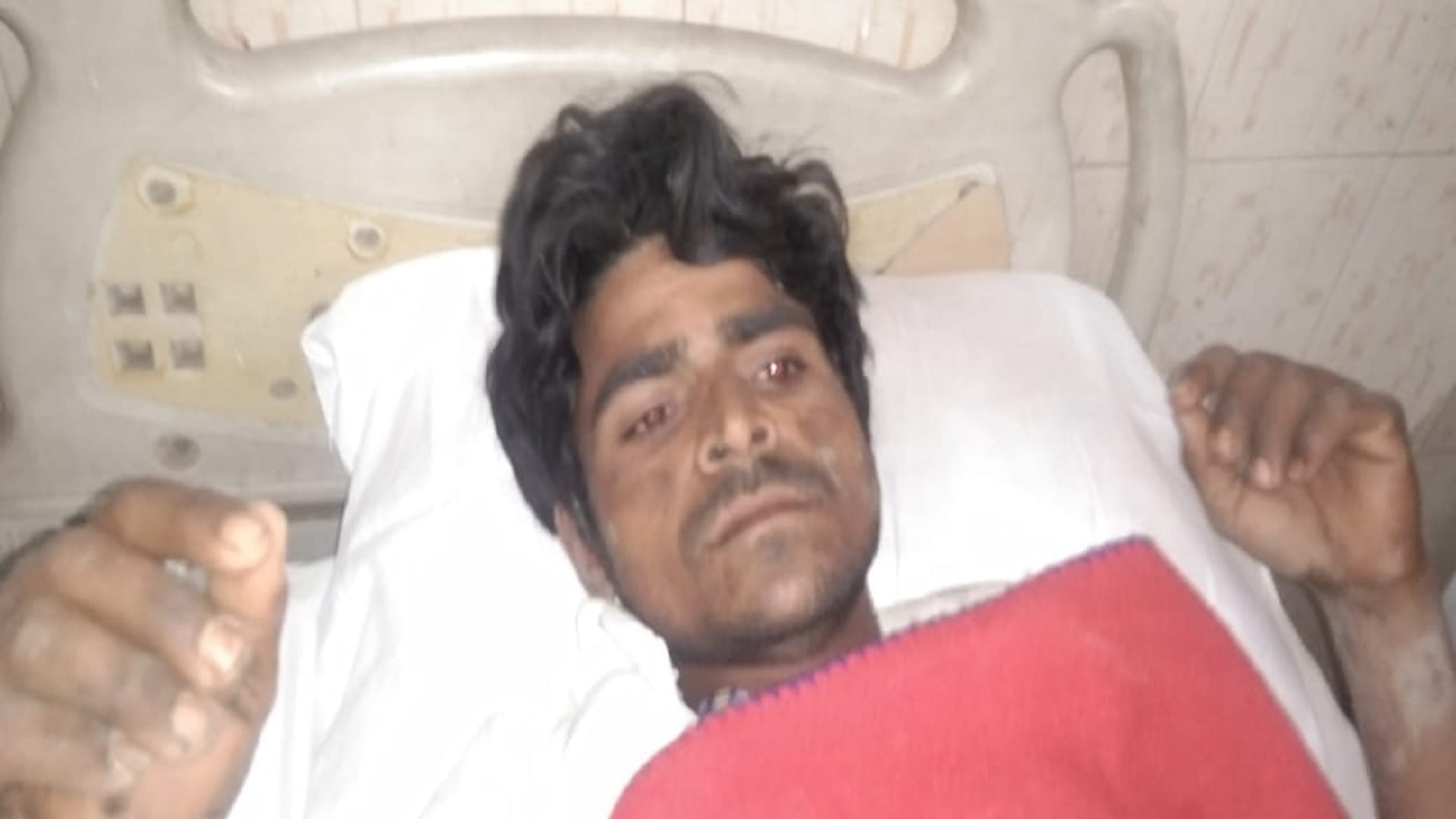 kannauj railway station accident workers were running ahead lintel was falling behind