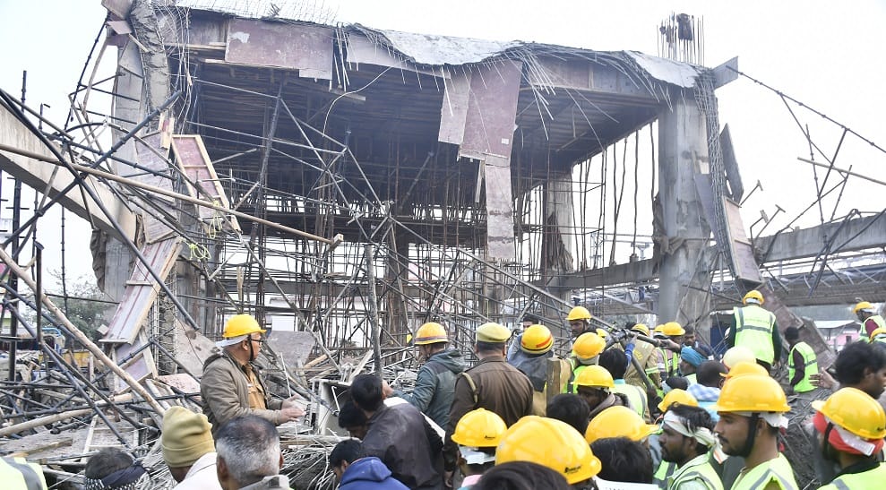 Kannauj accident Debris cleared all workers evacuated NDRF team returns RPF IG inspects