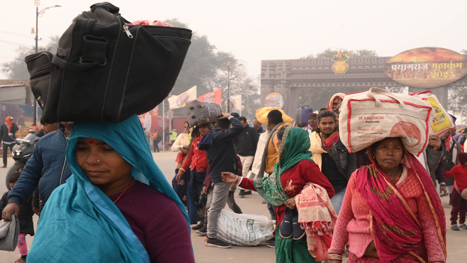 world largest gathering at Sangam, a great meeting of the world cultures