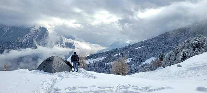 Uttarakhand News Heavy Snowfall in harsil auli chakrata See Beautiful Views