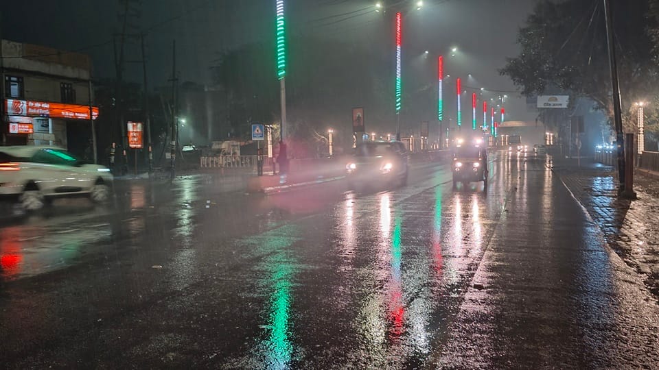 Weather: Chill increased due overnight rain and winds Moradabad, weather department issued alert, see photos