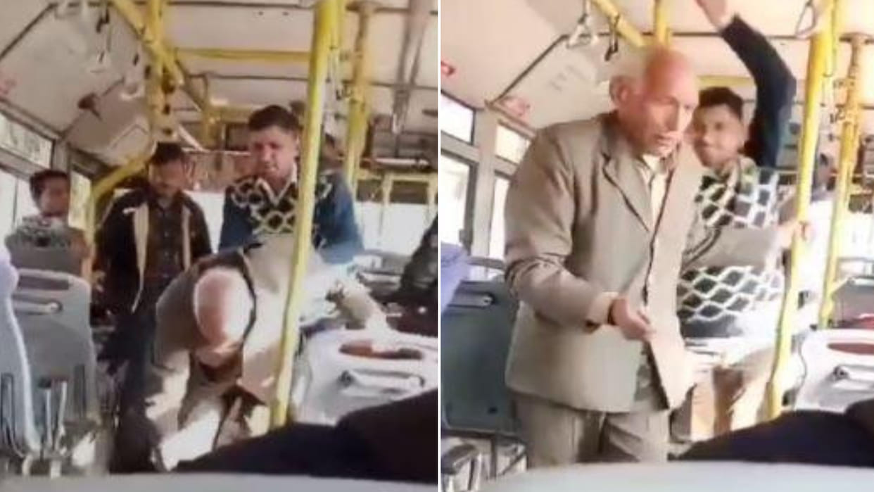 Jaipur News: Dispute between bus conductor and retired IAS turned into scuffle over ten rupees, suspended