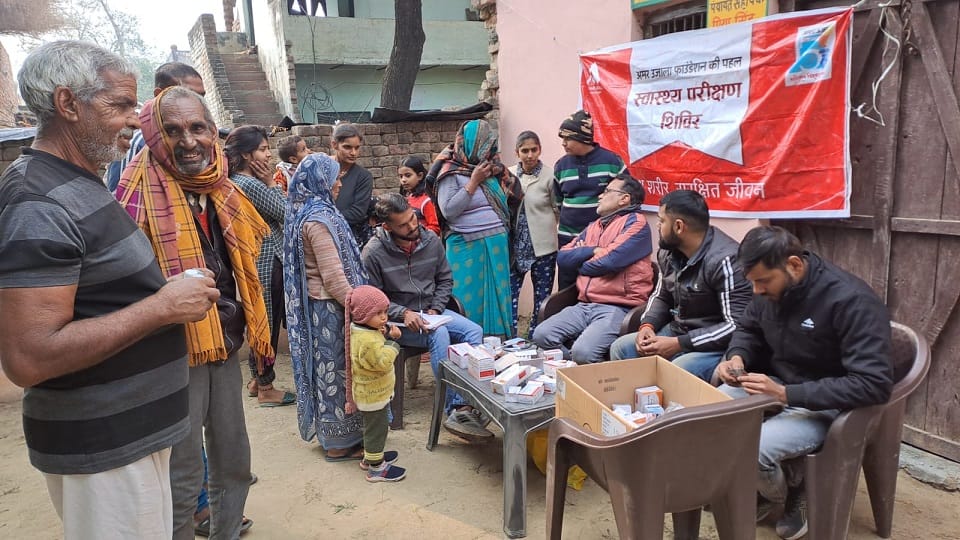 health check-up camp organized in Mursan village Karil