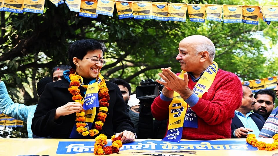 Delhi Assembly Election CM Atishi held a nomination rally returned without filing the form