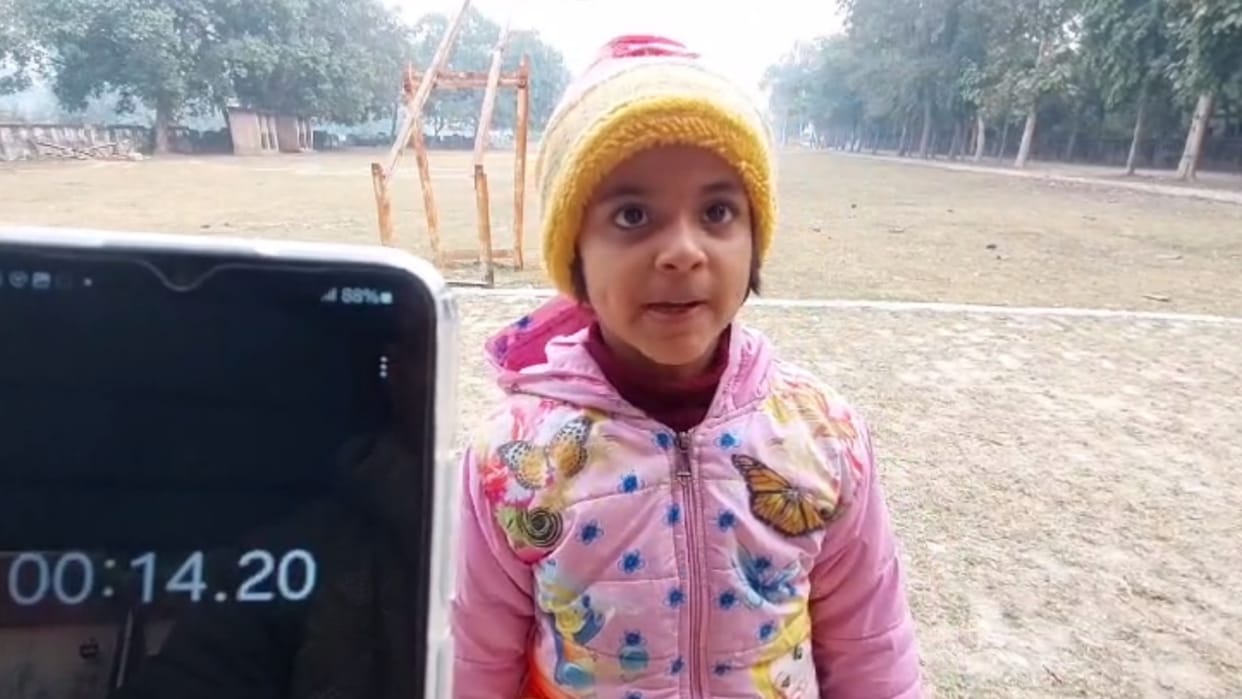 Aadya Mishra recited the preamble of the Constitution in just 38 seconds.