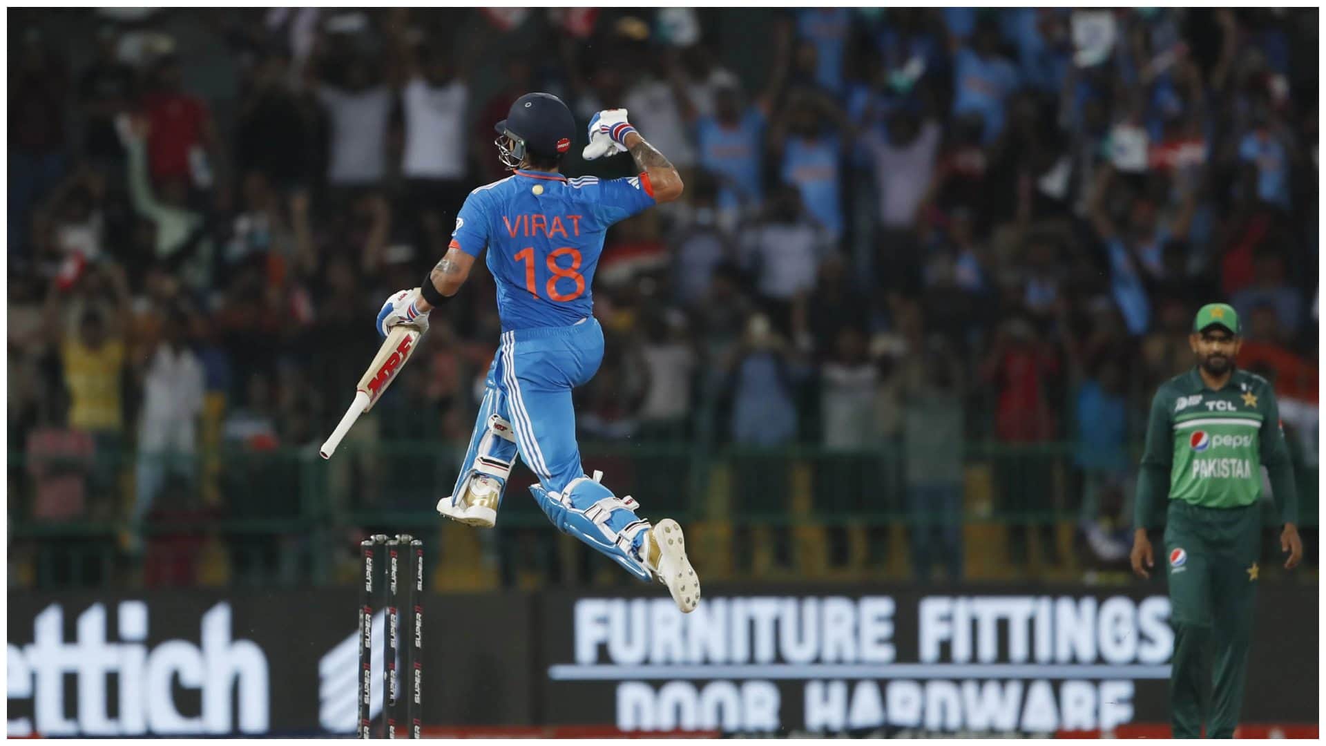 Almost Similar stats for India Jersey number 18 player Smriti Mandhana and Virat Kohli after 96 innings in ODI
