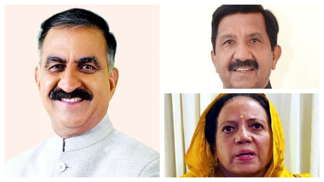 CM Sukhu Deputy CM Mukesh and State Congress President Pratibha Singh will go to Delhi today