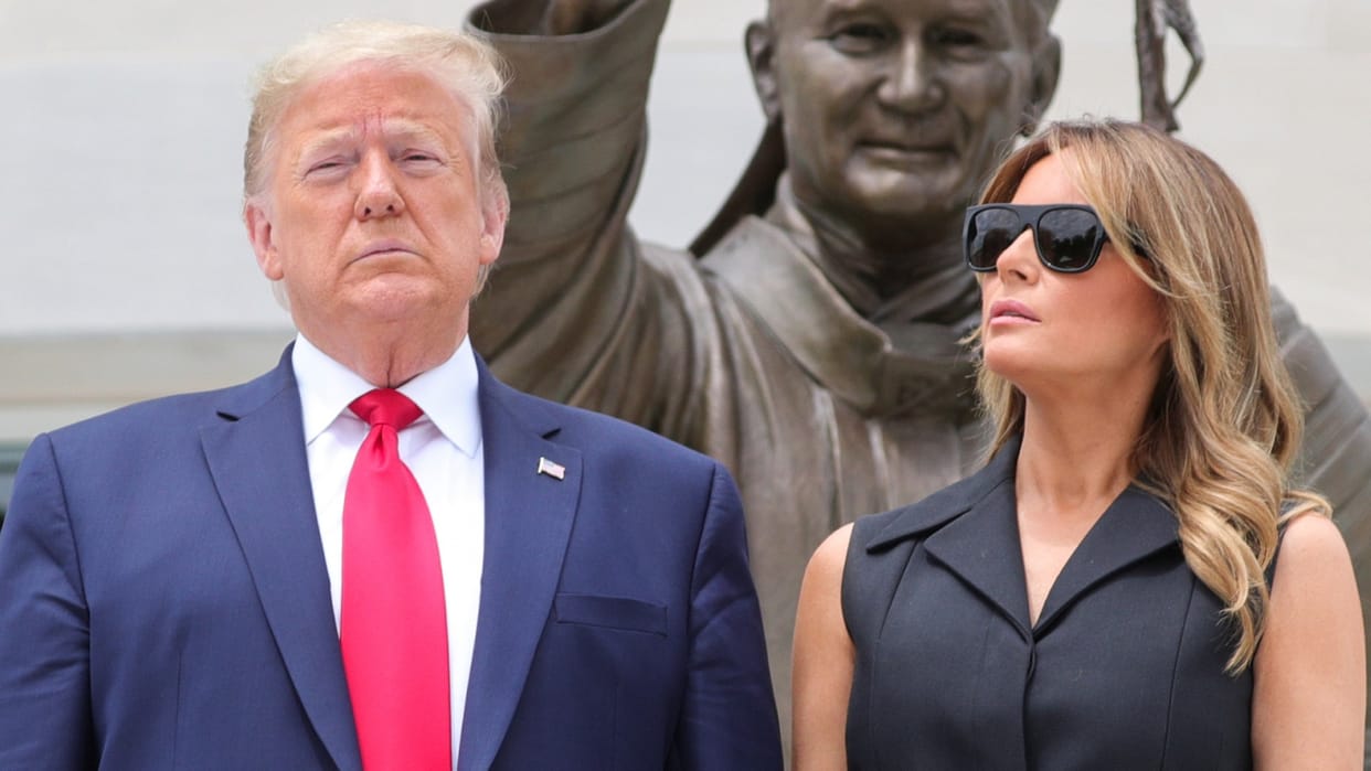 Melania Trump says she's packed, ready for move back into White House