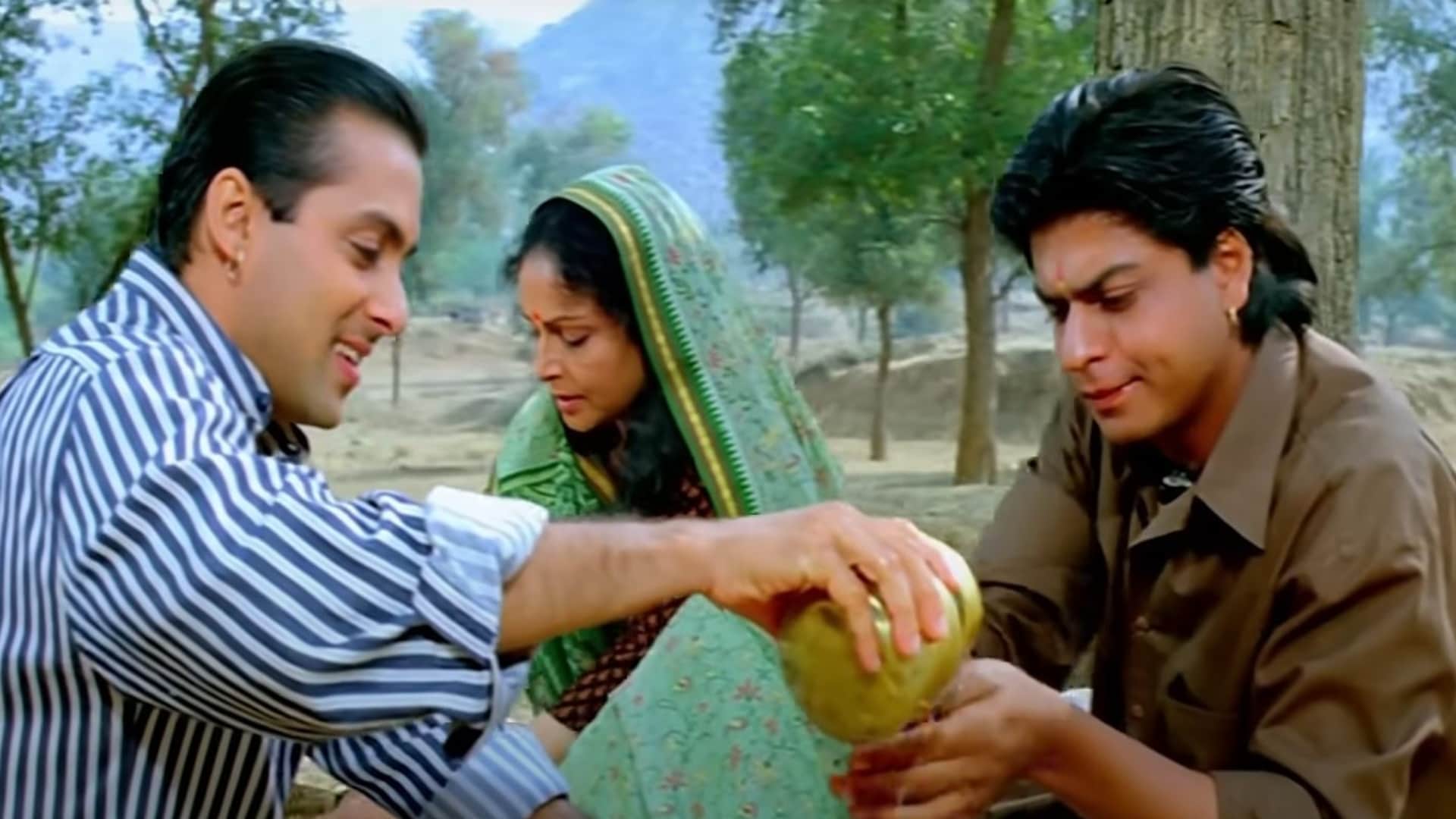 30 years of Karan Arjun Revisiting Rakesh Roshan blockbuster stars Salman Khan SRK rakhee gulzar amrish puri