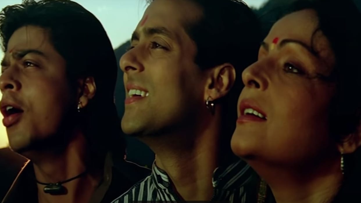 30 years of Karan Arjun Revisiting Rakesh Roshan blockbuster stars Salman Khan SRK rakhee gulzar amrish puri