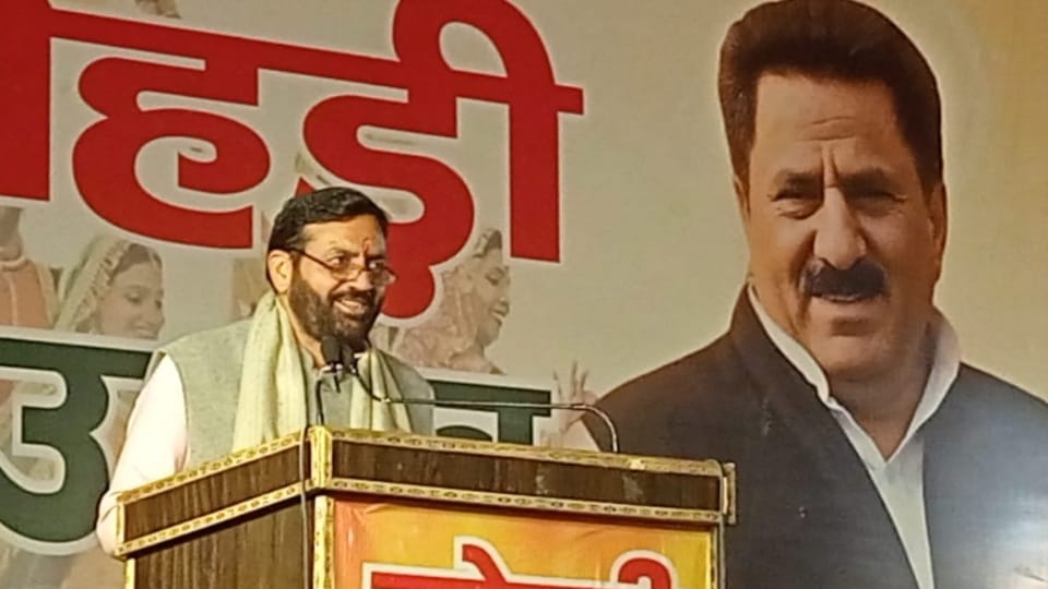 CM Nayab Singh Saini celebrating Lohri at Ladwa