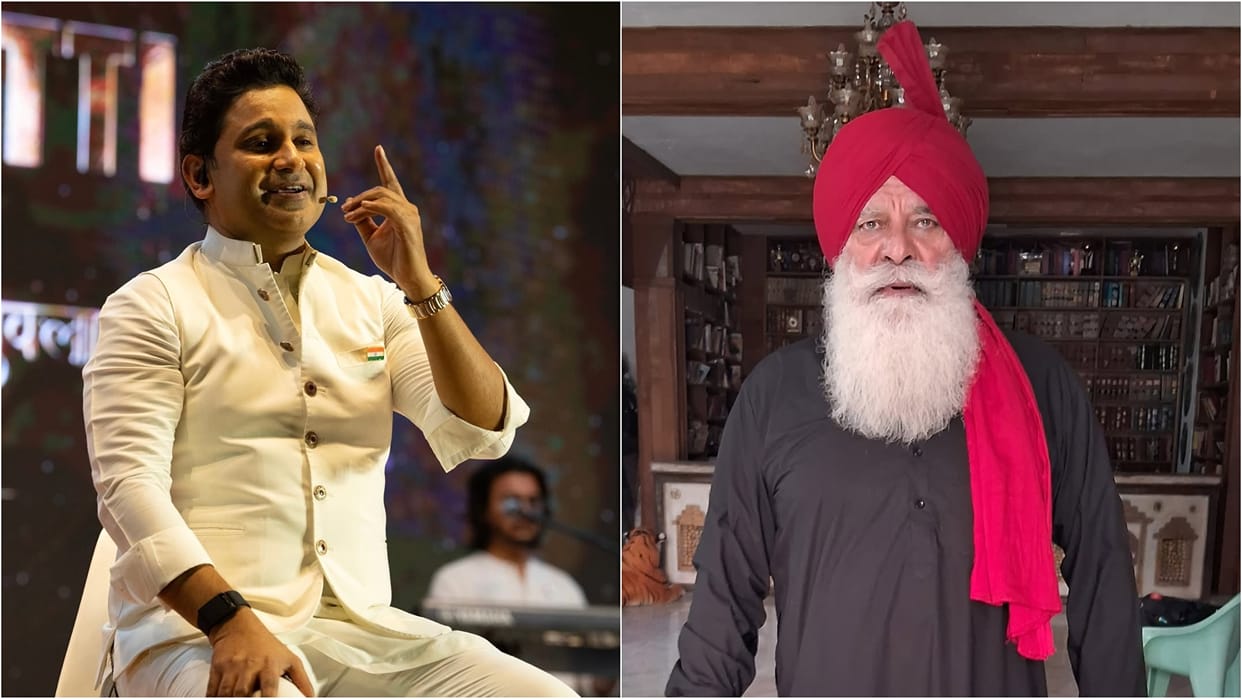Manoj Muntashir Slammed yograj singh for comment hindi is womens language call him illiterate