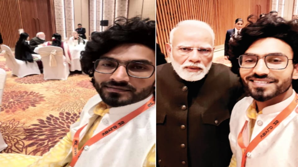 Proud of heritage: Meerut's Ajay had lunch with PM Modi, got first place at national level by making a paintin