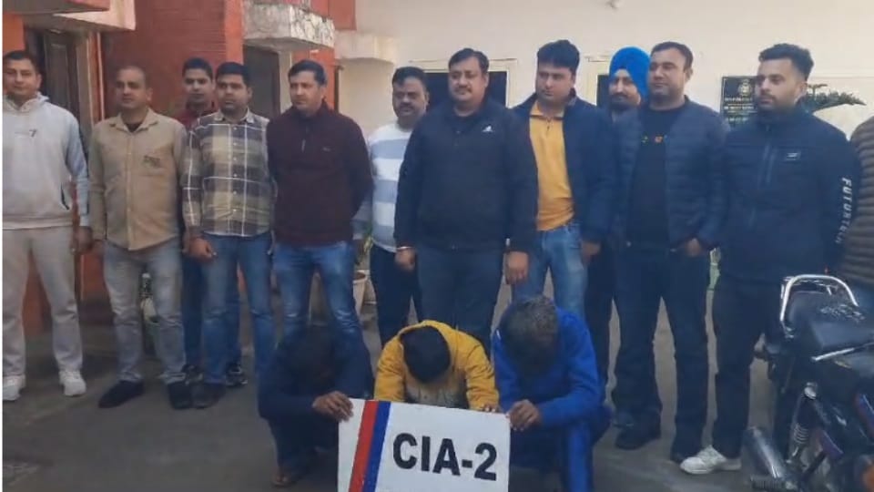 Yamunanagar police arrested three accused recovered 22 bikes