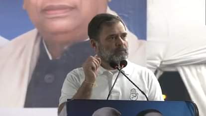 Delhi Assembly Election Rahul Gandhi targets PM Modi and Kejriwal in Seelampur