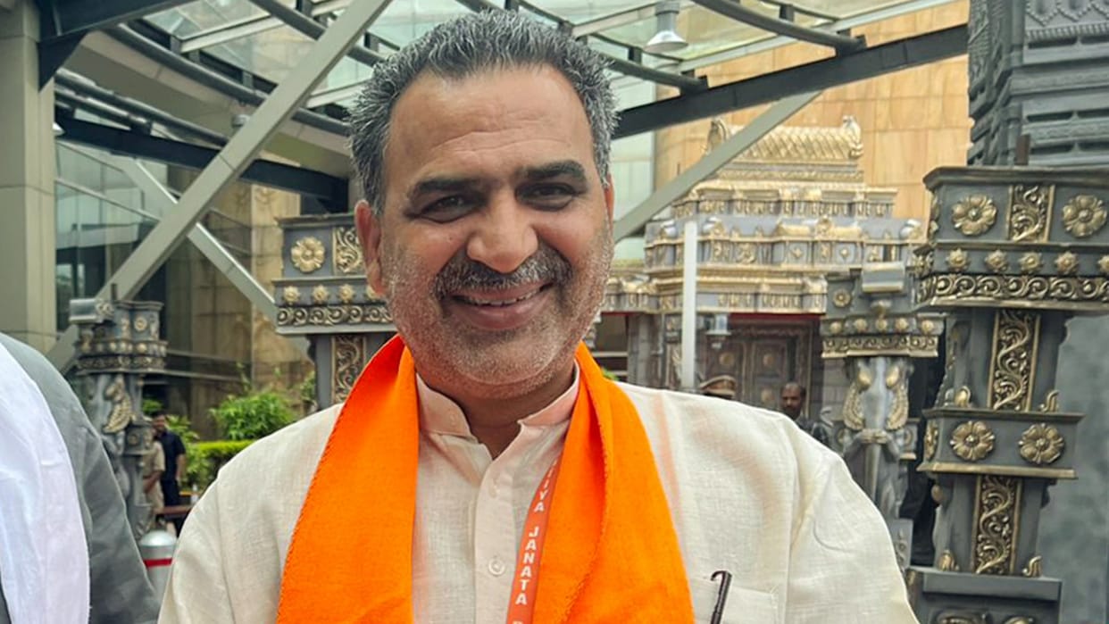 'Save the land of temple', former union minister Sanjeev Balyan request to Yogi Adityanath