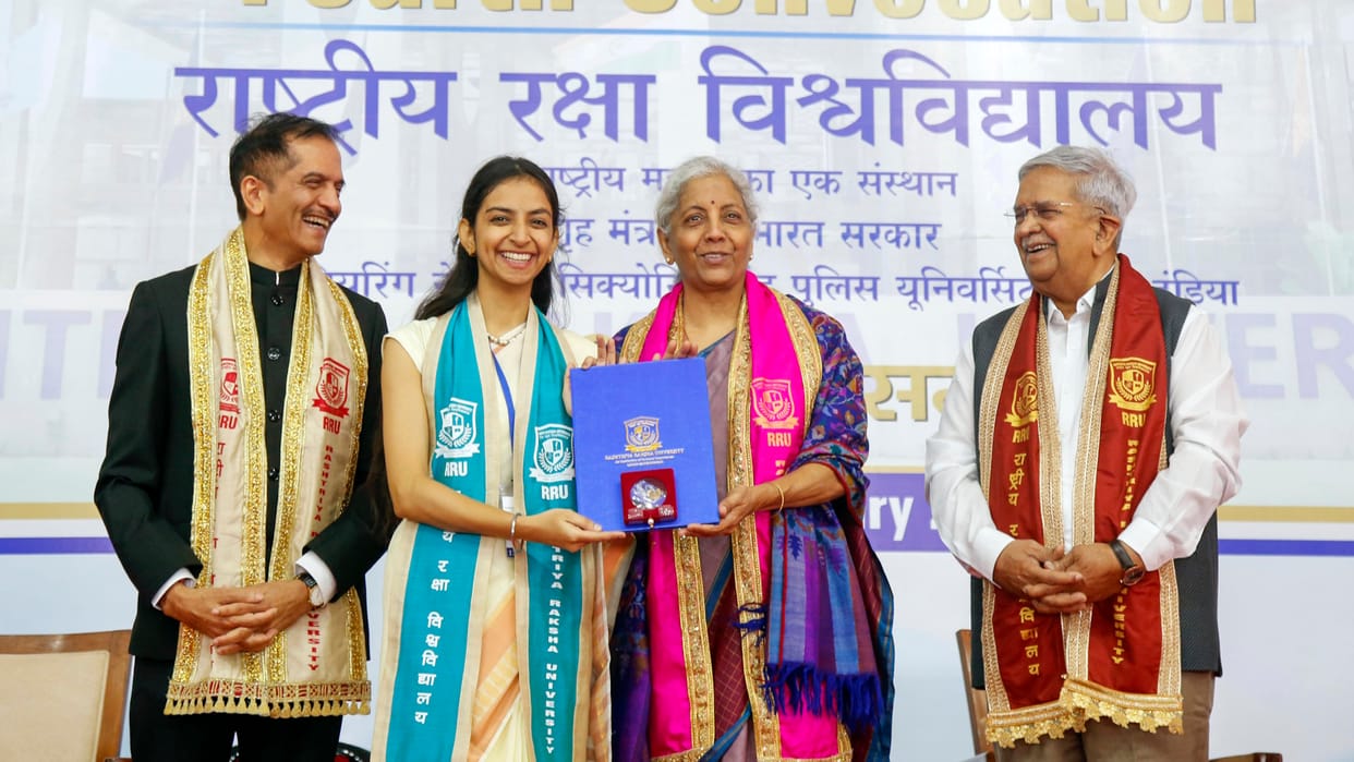 FM Nirmala Sitharaman says India is now among the top 25 arms exporters in the world