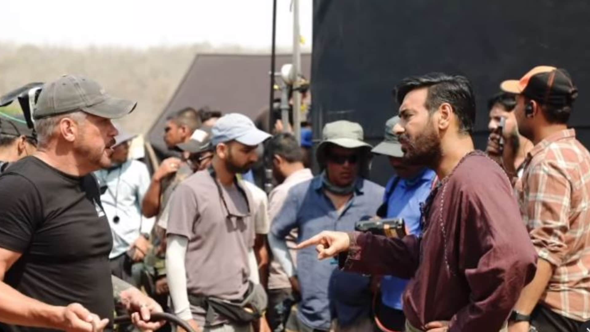 Azaad behind the scenes sneak peek theatres on 17 January release Rasha Thadani share BTS with ajay devgn aman
