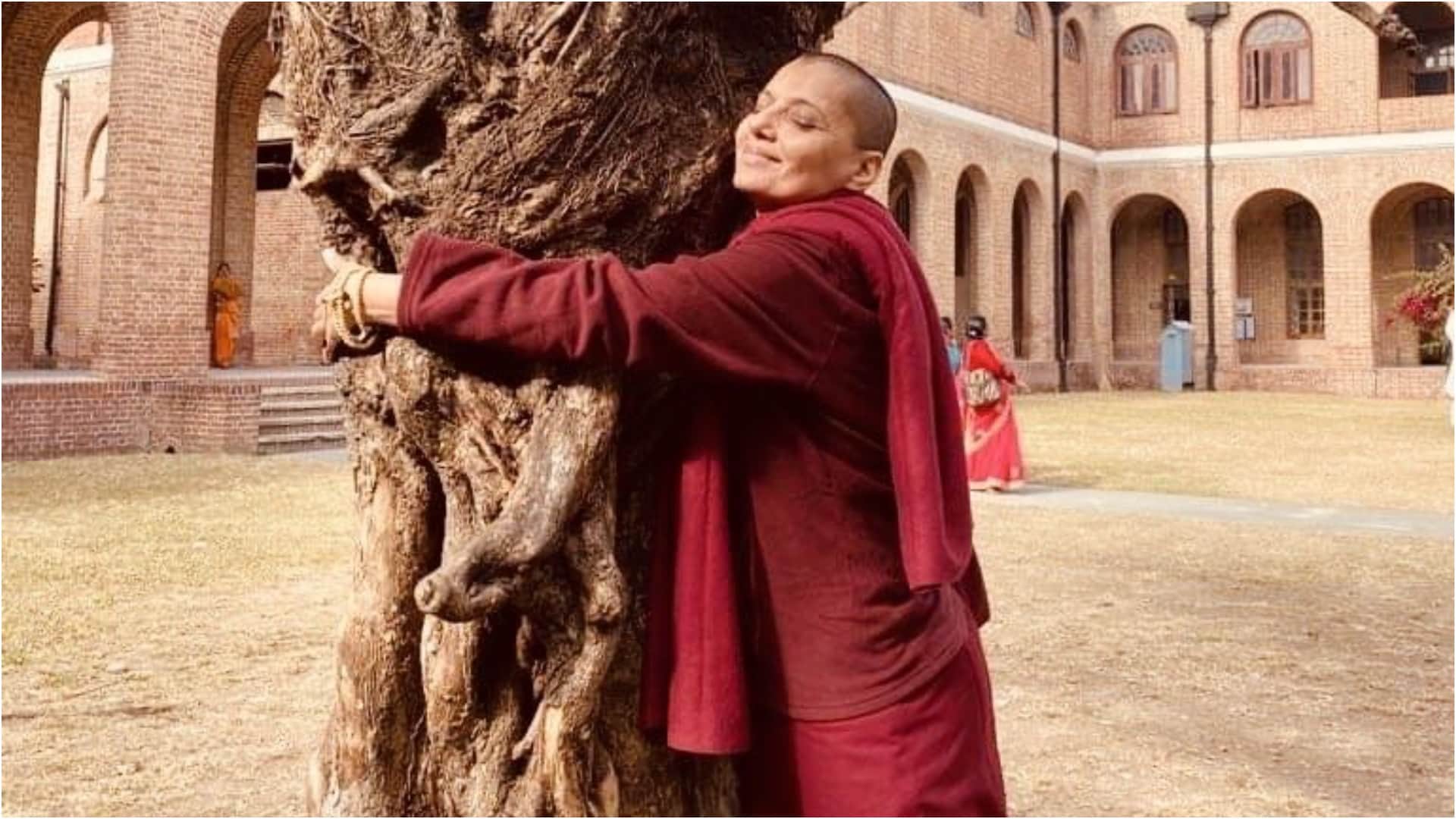 Bollywood actress model Miss India competitor Barkha Madan aka Gyalten Samten become buddhist nun