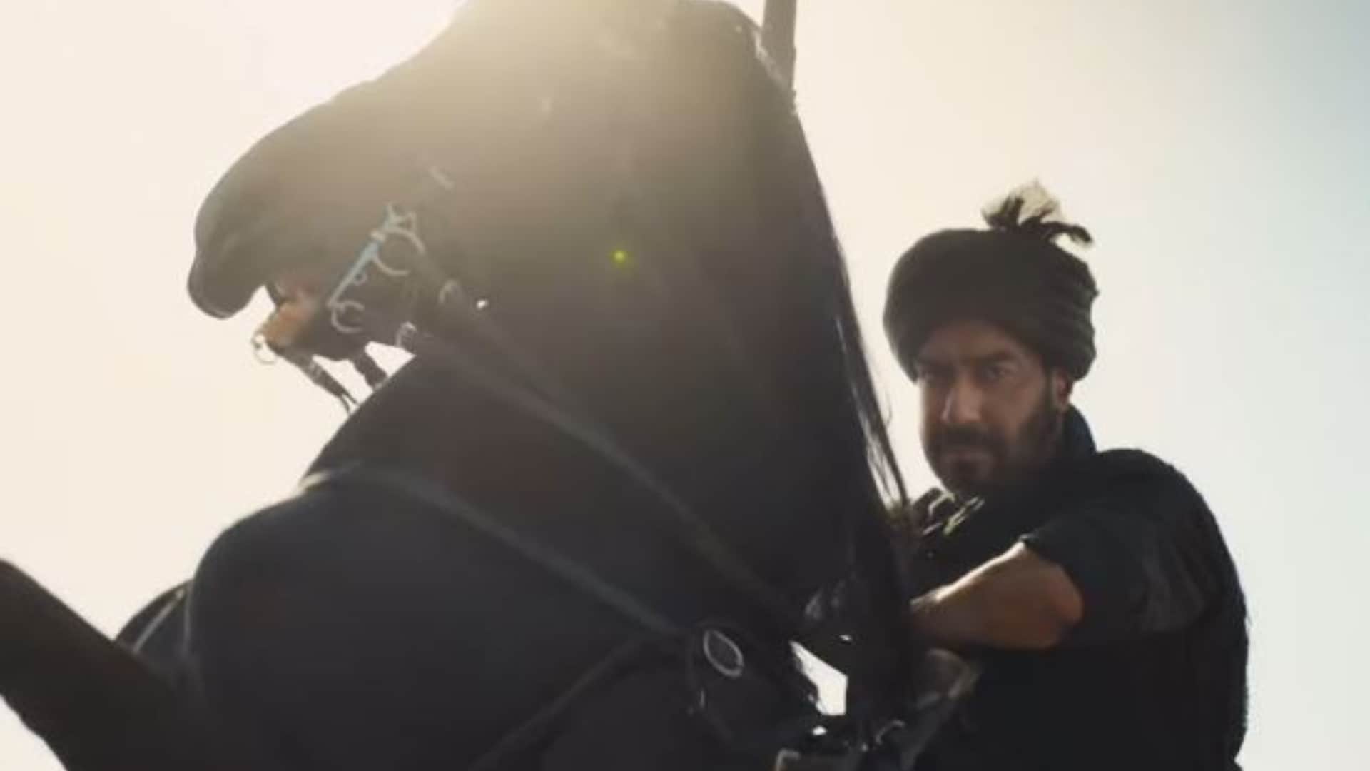 Azaad behind the scenes sneak peek theatres on 17 January release Rasha Thadani share BTS with ajay devgn aman