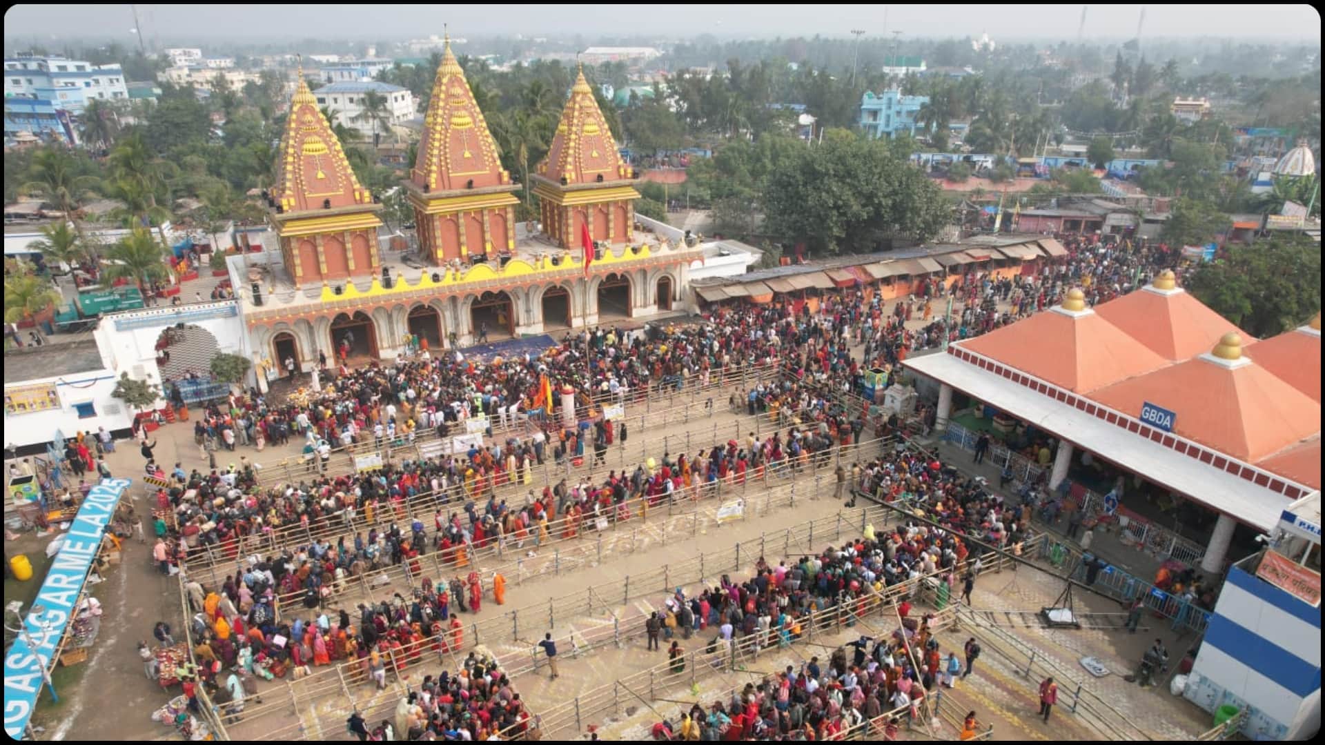 GangaSagar Mela: 85 lakh pilgrims have taken a dip at GangaSagar, Political allegations continue