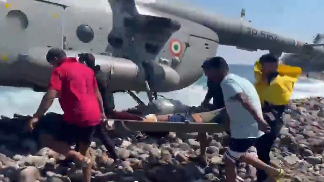How IAF helicopter saved lives of injured Andaman Police personnel, watch video