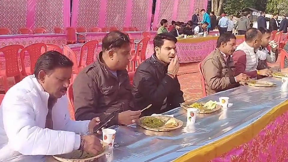 Khichdi Bhoj and exhibition on Makar Sankranti