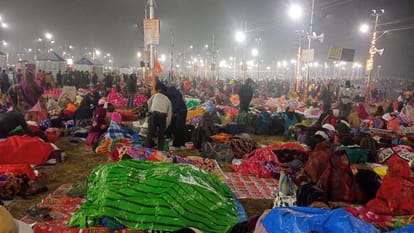 Mahakumbh 2025 Before taking Amrit Snan, see the view of Triveni Ghat here