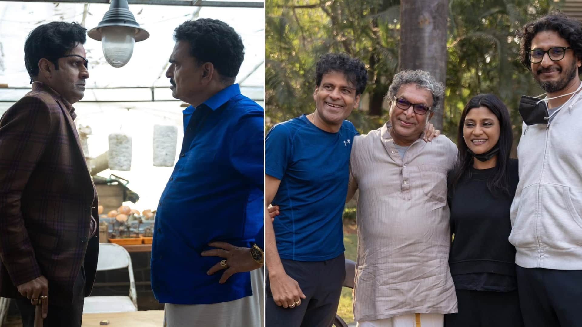 Manoj Bajpayee Celebrates One Year Of Killer Soup Shares Unseen BTS Pictures of set on social media goes viral