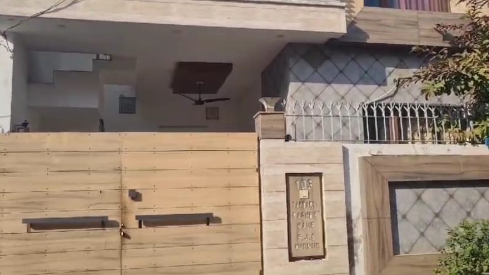 explosion in house at Jujhar Avenue on Airport Road in Amritsar
