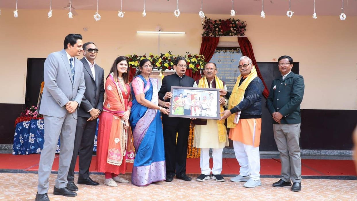 Ajmer Bhamashah Rathi family built Sanskrit school worth 2.64 crores in Srinagar Madan Dilawar announcement